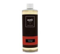 MUHA'| Ricarica per Lampada Catalitica, Fragranza Arancio e Cannella, Profumatore per Ambienti, Formato da 500 ml