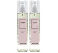 MUHA' | Profuma Tessuti Spray, Fragranza Talco & Muschio, Formato 250 ml (Confezione da 2)