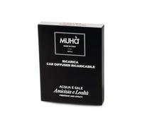 MUHA' - Profumatore Auto Ricarica, Acqua e Sale | Rilascio Graduale di Profumo