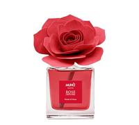 MUHA' Profumatore d'ambiente Rosa Diffuser Petali di Rosa 100 ml. | Profumatore per AmbientiDiffusore Ambiente con Rosa in Legno di Betulla