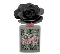 MUHA' | Profumatore per ambienti Art Diffuser, Fragranza Legni e Tè, Diffusore Ambiente con Rosa in Legno di Betulla, Formato da 200 ml