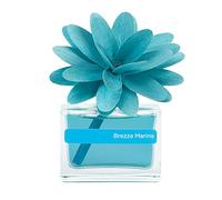 MUHA' | Profumatore Flower Diffuser, Brezza Marina, 30 ml | Profumatore per AmbientiDiffusore Ambiente con Fiore in Legno di Betulla