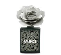 MUHA' | Profumatore per ambiente Art Diffuser, Fragranza Acqua e Sale, Diffusore Ambiente con Rosa in Legno di Betulla, Formato da 100 ml