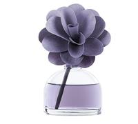 MUHA' | Profumatore per ambienti Flower Diffuser, Fragranza Muschio e Fiori, Diffusore Ambiente con Fiore in Legno di Betulla, Formato da 200 ml