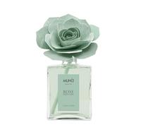 MUHA' | Profumatore per ambienti Rosa Diffuser, Fragranza cuoio e Frutti, Diffusore Ambiente con Rosa in Legno di Betulla, Formato da 200 ml