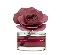 MUHA' | Profumatore per ambienti Rosa Diffuser, Fragranza MELOGRANO, Diffusore Ambiente con Rosa in Legno di Betulla, Formato da 50 ml