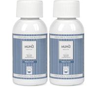 MUHA' | Profumatore per Bucato Concentrato, Fragranza Fresco Puro, Essenza Profumata per Lavatrice, Formato da 100 ml (Confezione da 2)