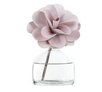 MUHA' | Profumatore per ambiente Flower Diffuser, Fragranza Zagara e Gardenia, Diffusore Ambiente con Fiore in Legno di Betulla, Formato da 200 ml