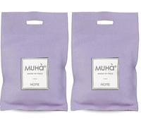 MUHA' | Sacchetto Profumato per Armadi e Cassetti, Fragranza Violetta, Profumatore per Biancheria, Colore Viola, Formato Bag (Confezione da 2)