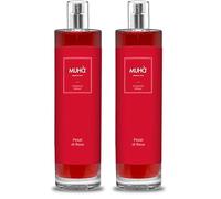 MUHA' Spray per Ambiente 100ml Petali di Rosa (Confezione da 2)