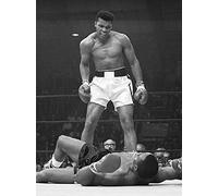 Muhammad Ali, 60 x 80 cm, Ali vs. Sonny Liston, Ritratto cm Tela