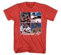 Muhammad Ali - Ali Quattro Piazze - Manica Corta - Erica - Adulti - T-Shirt
