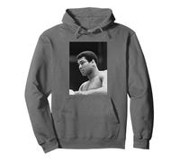 Muhammad Ali Allenamento per la seconda partita di boxe Leon Spinks Felpa con Cappuccio