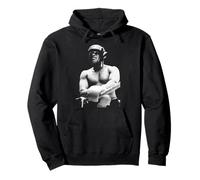 Muhammad Ali Allenamento per Leon Spinks Fight Boxing Champion Felpa con Cappuccio