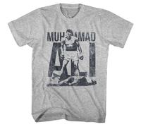 Muhammad Ali - Blue Distress - T-Shirt Uomo A Maniche Corte American Classics