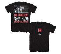 Muhammad Ali - Boxe Match Di Secolo - Fronte Retro Stampa T-Shirt