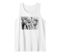 Muhammad Ali Boxing Champion corre con studenti universitari Canotta