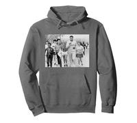 Muhammad Ali Boxing Champion corre con studenti universitari Felpa con Cappuccio
