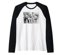 Muhammad Ali Boxing Champion corre con studenti universitari Maglia con Maniche Raglan