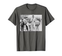 Muhammad Ali Boxing Champion corre con studenti universitari Maglietta