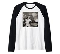 Muhammad Ali Cassius Clay, leggenda della boxe in allenamento 1966 Maglia con Maniche Raglan