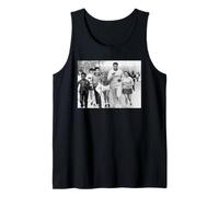 Muhammad Ali Champion Boxer corre con studenti universitari Canotta