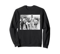 Muhammad Ali Champion Boxer corre con studenti universitari Felpa