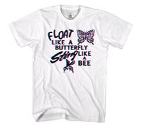 Muhammad Ali - Fluttua Come Una Farfalla - Maniche Corte - Adulto - T-Shirt