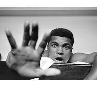 Muhammad Ali Give Me Five 60 x 80 cm Stampa su Tela, Multicolore