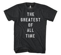 Muhammad Ali GOAT T-Shirt Manica Corta Heather Nera Girocollo Preshrunk