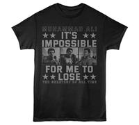 Muhammad Ali - Impossible A Perdere - Nero - Adulto Unisex T-Shirt