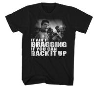 Muhammad Ali - Maglietta A Maniche Corte Distressed Back It Up - Adulto