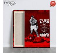 Muhammad Ali POP ART Stampa su Tela ALTA' QUALITA' QUADRO MODERNO ARTE