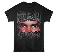 Muhammad Ali - Vetro Infranto - T-Shirt Nera Da Uomo A Manica Corta