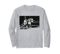 Muhammad Ali Vs Leon Spinks II Battaglia di New Orleans Boxing Maglia a Manica