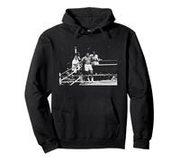 Muhammad Ali Vs Leon Spinks II Battaglia di pugilato di New Orleans Felpa con Cappuccio