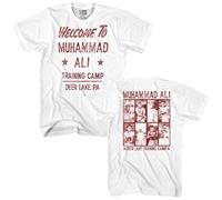 Muhammad Ali - Welcome To Camp - American Classici - Bianco Adulto Corto Sle
