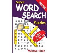 Muhawe Ritah Super Word Search Puzzles (Tascabile) Super Word Search Puzzles