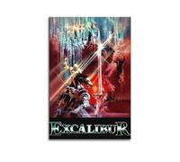 MUHDENG Excalibur - Poster artistico decorativo per camera da letto, soggiorno, pareti, 30 x 45 cm, senza cornice