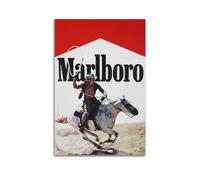 MUHDENG Marlboro, poster artistico decorativo per camera da letto, soggiorno, pareti, 60 x 90 cm, senza cornice, stile