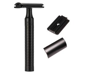 Muhle Rocca R96Jet rasoio di sicurezza testina gentile manico nero Made Germany