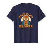 Muhn Ching Beaver - Buffet Divertente Cartone Animato Maglietta