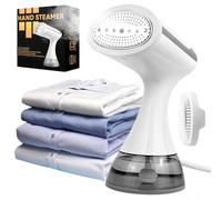 Muhogxio Ferro da Stiro Verticale, 1500W e 300ml Stiratore Verticale, Riscaldamento Rapido 20s incluso Stiro Verticale con Spazzola a Vapore, Steamer, Manichino da Stiro per Viaggi e a Casa