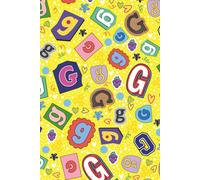 MuiMui A5 Initial G Notebook Hardback Journal with Inspirational Quotes. Lined, Dotted, Graph & Plain Paper Combination - Grape Design: Personalised name diary for teens