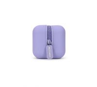 Muitomas Astuccio in Silicone Tinta Unita, Astuccio Portapenne e Trucchi XL con Zip, Case Capiente per Scuola, Università, Ufficio, Make Up e Viaggio Resistente e Lavabile, Lilla