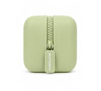 Muitomas Astuccio in Silicone Tinta Unita, Astuccio Portapenne e Trucchi XL con Zip, Case Capiente per Scuola, Università, Ufficio, Make Up e Viaggio Resistente e Lavabile, Verde Salvia