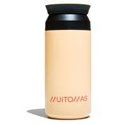 Muitomas, Borraccia Termica 350ml, Borraccia Termica Leggera e Portatile in Acciaio, Borraccia Termica Design Elegante con Chiusura Ermetica, Colore Peach Fuzz