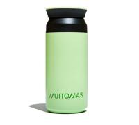 Muitomas Borraccia Termica 350ml - Leggera e Portatile in Acciaio, Design Elegante con Chiusura Ermetica - Colore Verde Salvia
