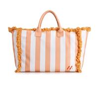 Muitomas Borsa Mare da Donna Grande, Estiva con Manici Rinforzati e Tasca Interna, 46 x 33 x 15, Colore Peach Fuzz