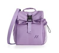Muitomas, Borsa Termica Efficiente con Tasca Esterna, Materiale Resistente, Capacità di 15 L, Colore Lilla